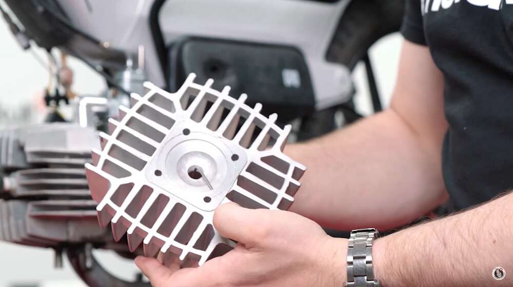 Quetschkante am Zylinderkopf messen Quetschkante am Zylinderkopf messen