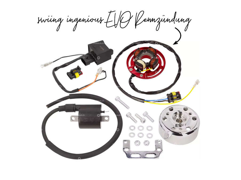 swiing ingenious EVO Rennzündung 12 V mit Licht 60 W swiing ingenious EVO Rennzündung 12 V mit Licht 60 W