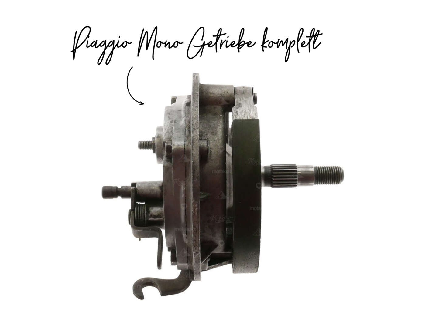 Getriebe komplett Piaggio Mono Occ. Getriebe komplett Piaggio Mono Occ.