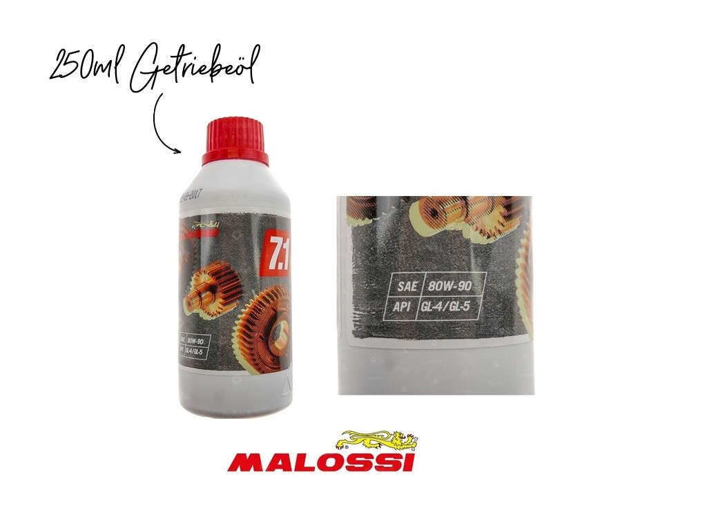 Getriebeöl Malossi SGX Sport 80W-90 250 ml Getriebeöl Malossi SGX Sport 80W-90 250 ml