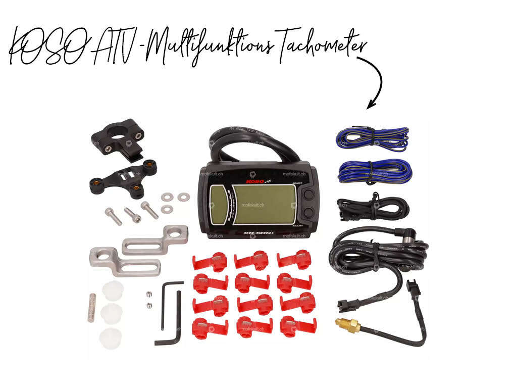 KOSO ATV-Multifunktions Tachometer KOSO ATV-Multifunktions Tachometer