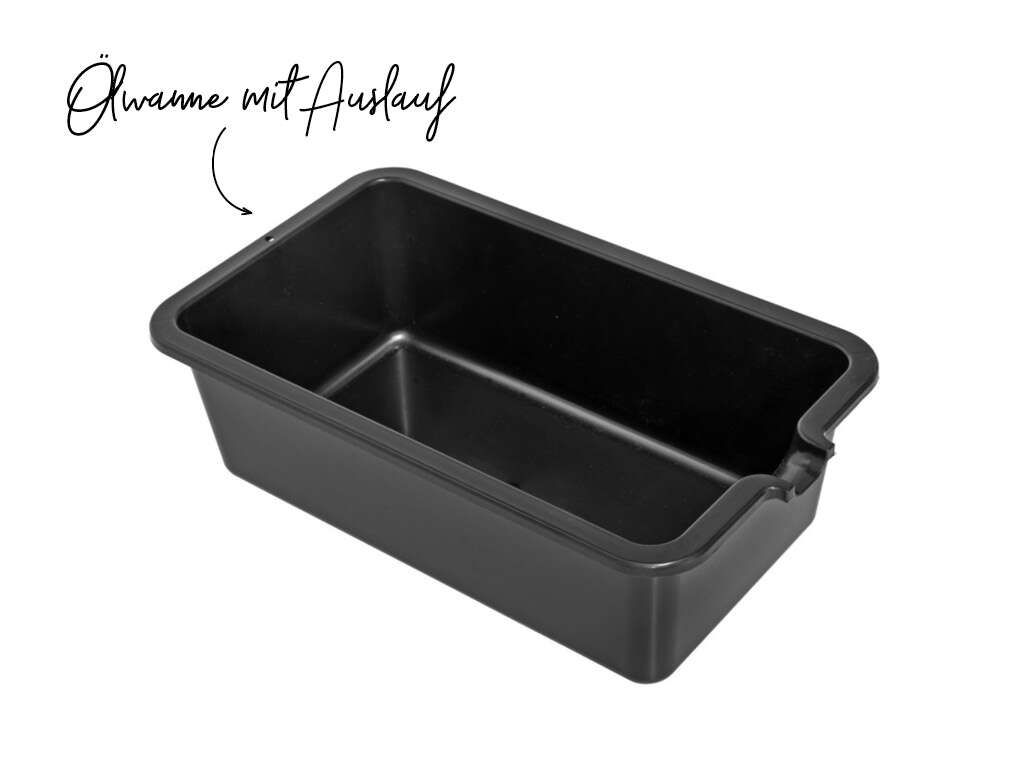 Ölwanne mit Auslauf 4 l Ölwanne mit Auslauf 4 l
