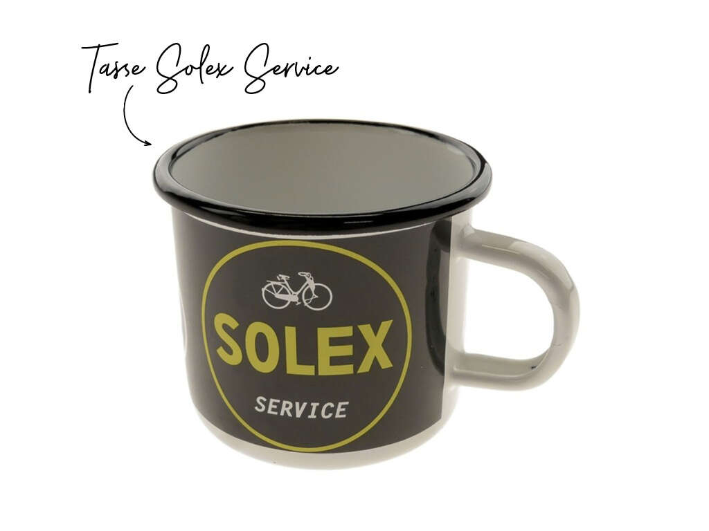 Tasse Solex Service schwarz  Tasse Solex Service schwarz