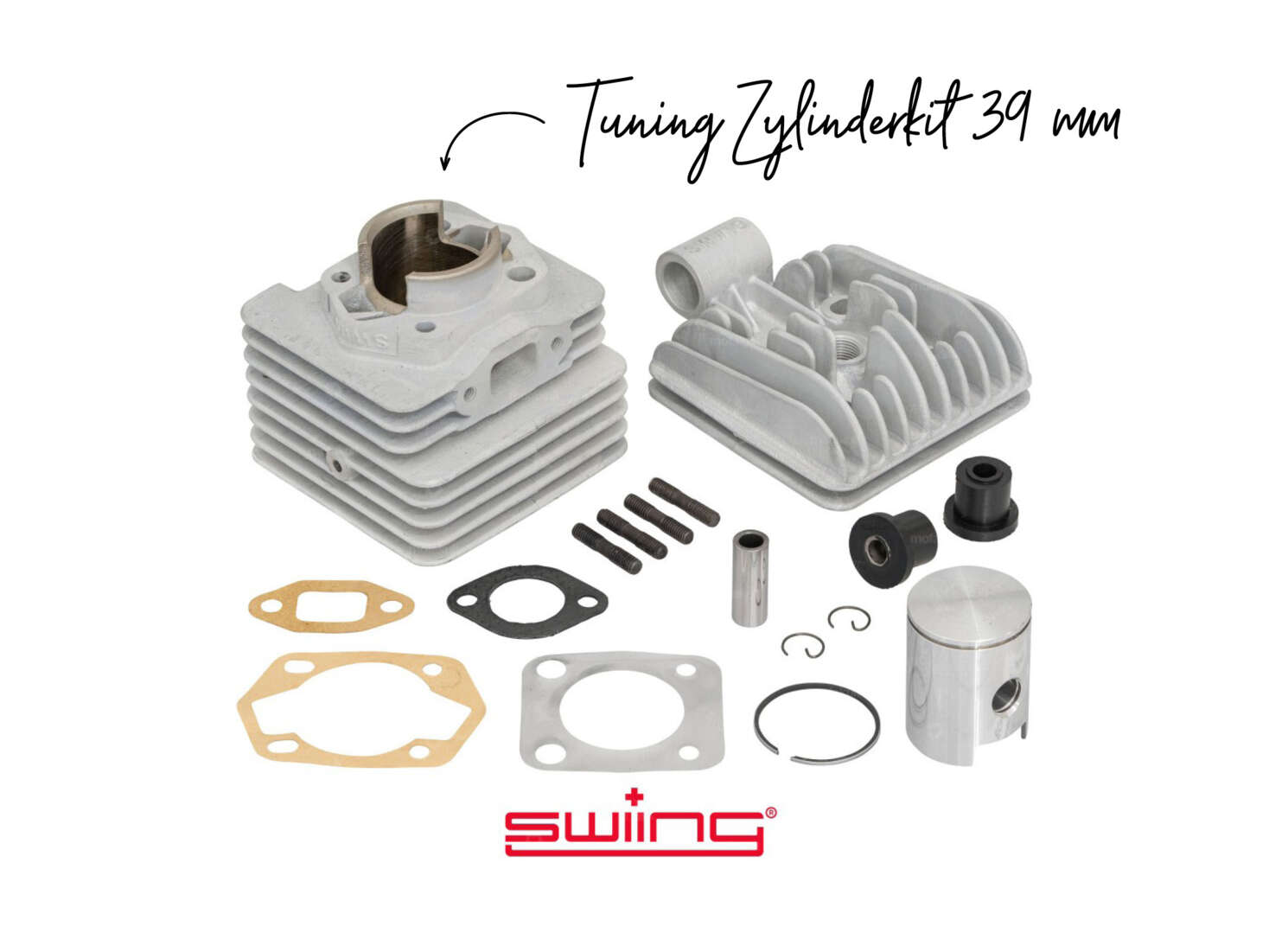 swiing® ingenious Zylinderkit 39 mm Tuning | Zündapp Belmondo (Typ 247) swiing® ingenious Zylinderkit 39 mm Tuning | Zündapp Belmondo (Typ 247)