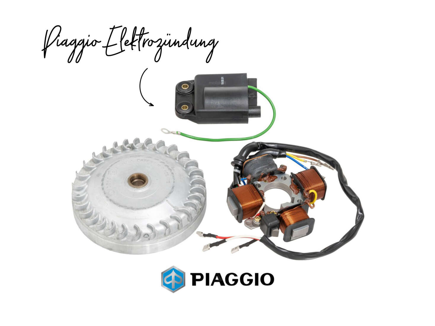 GPO Elektronische Zündung (12V) | Piaggio Ciao, SI, Bravo, Boxer GPO Elektronische Zündung (12V) | Piaggio Ciao, SI, Bravo, Boxer