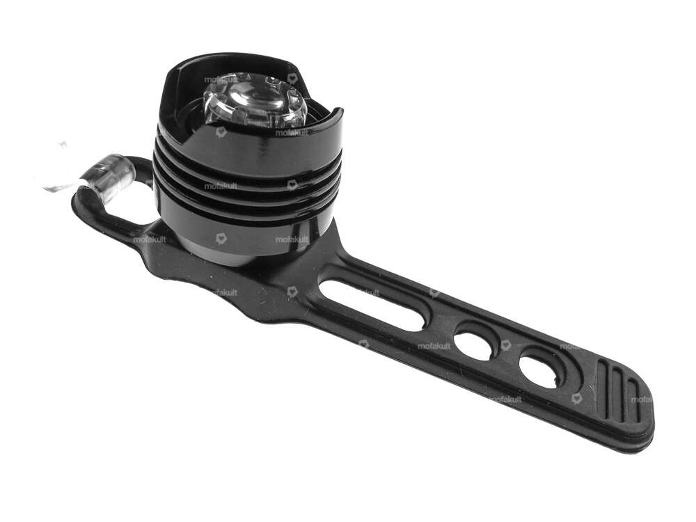 WAG LED Rücklicht «Knopf» schwarz (weisses Licht) Carousel Image 1