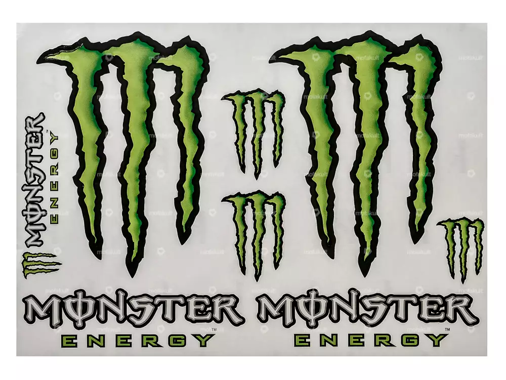 Monster Energy sticker set 8 pcs. | mofakult