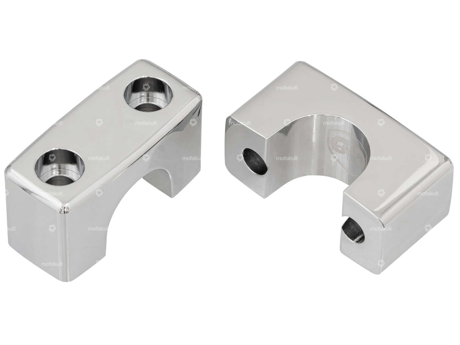 66HEROES Ponts de serrage Inox Chrome | Puch Carousel Image 1