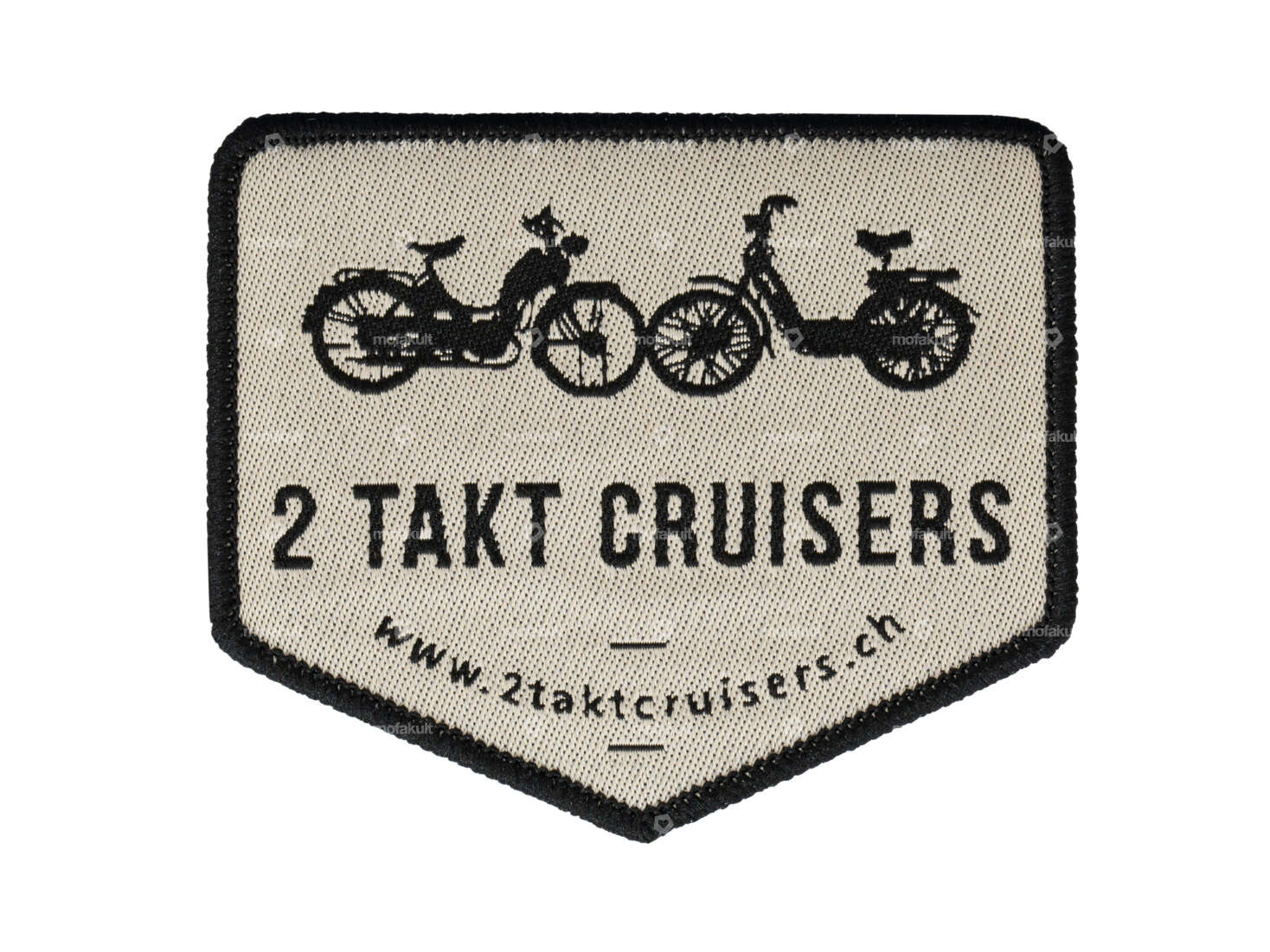 Gang Patch «2 Takt Cruisers» 75 x 65 mm Carousel Image 1
