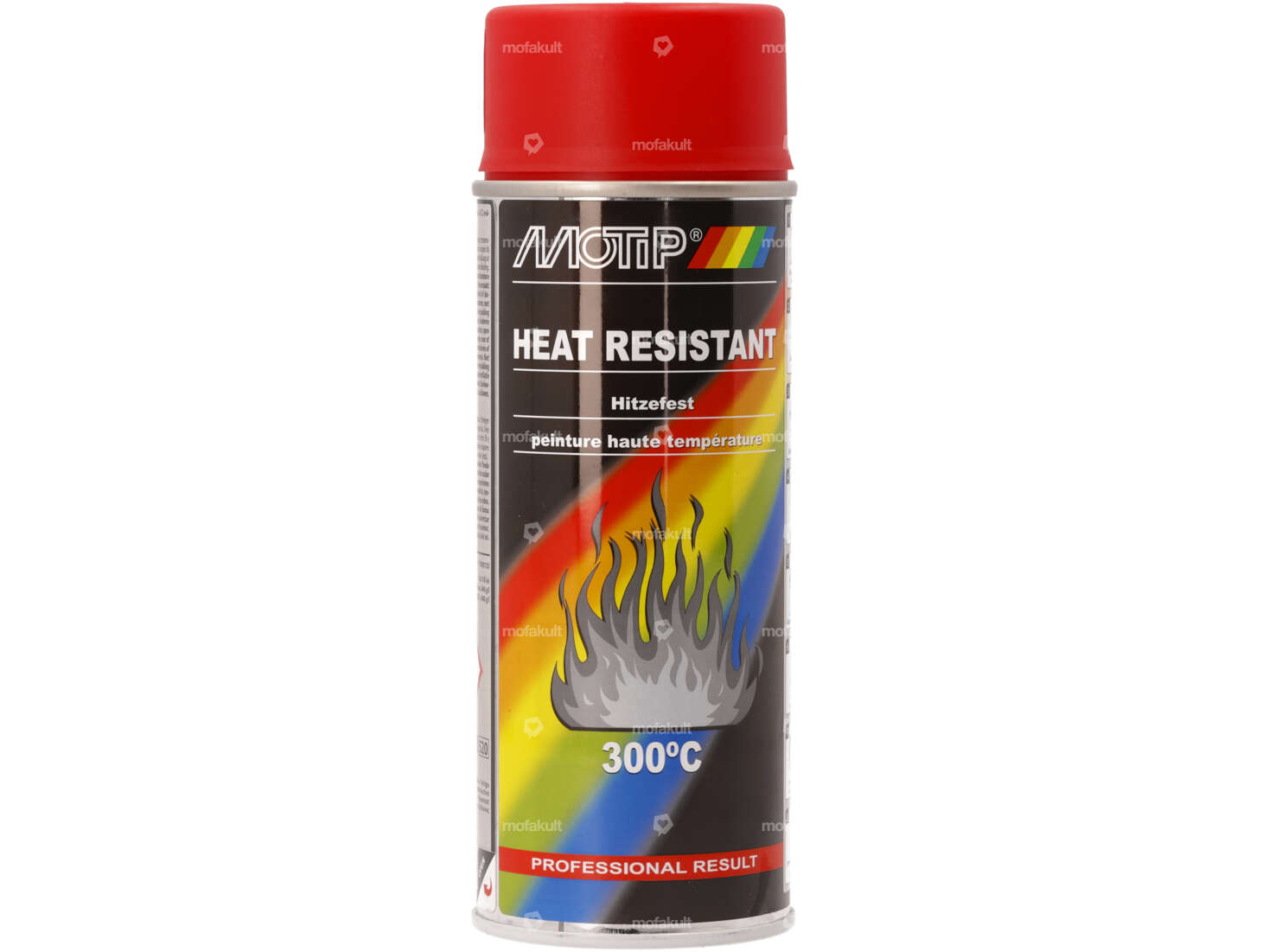 MOTIP heat-resistant paint red 400 ml Carousel Image 1