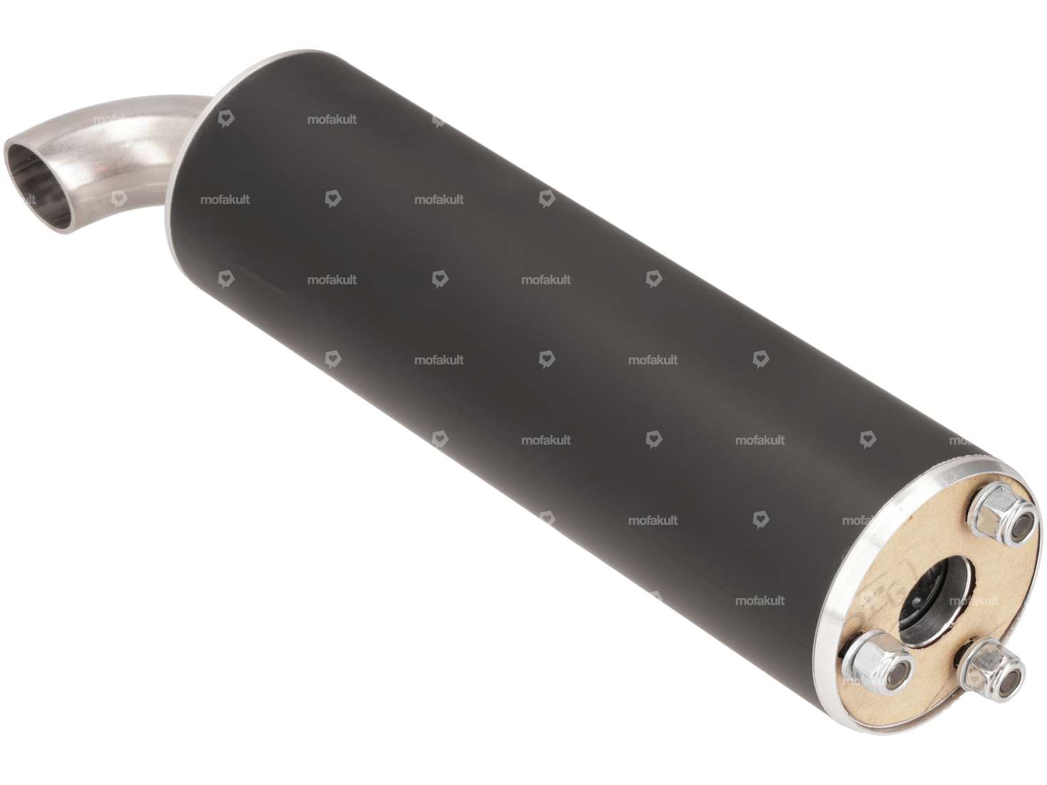 Silenziatore con attacco a 3 punti nero Inox Carousel Image 2