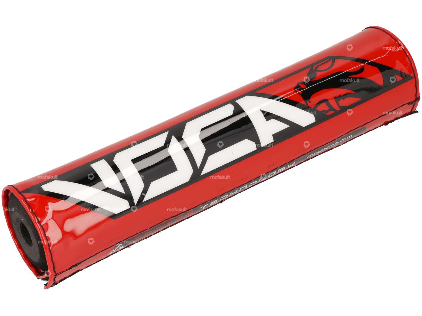 Protezione manubrio "VOCA" 24,5 cm rosso Carousel Image 1