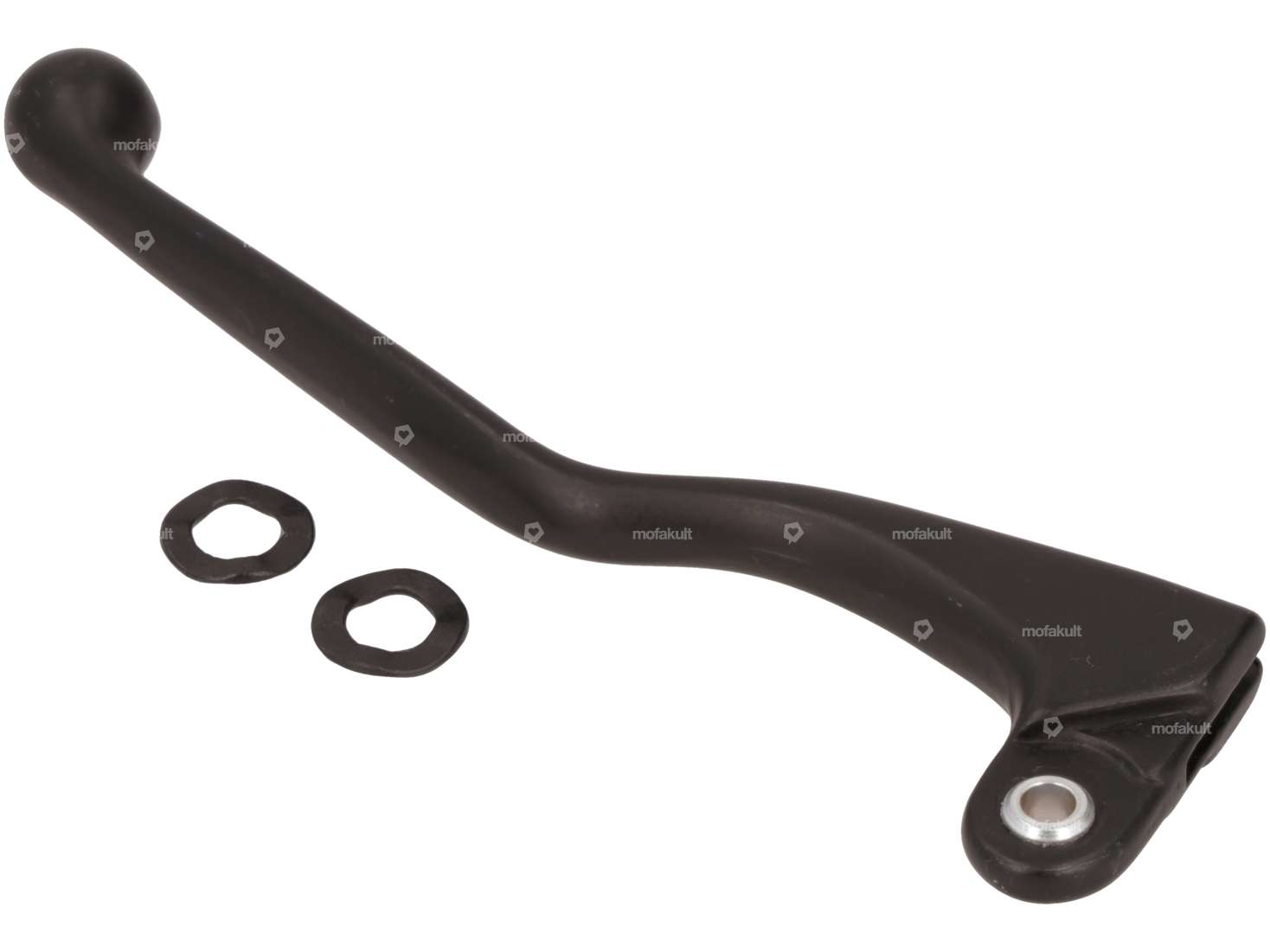 Domino levier de frein gauche long alu noir NOS Carousel Image 2