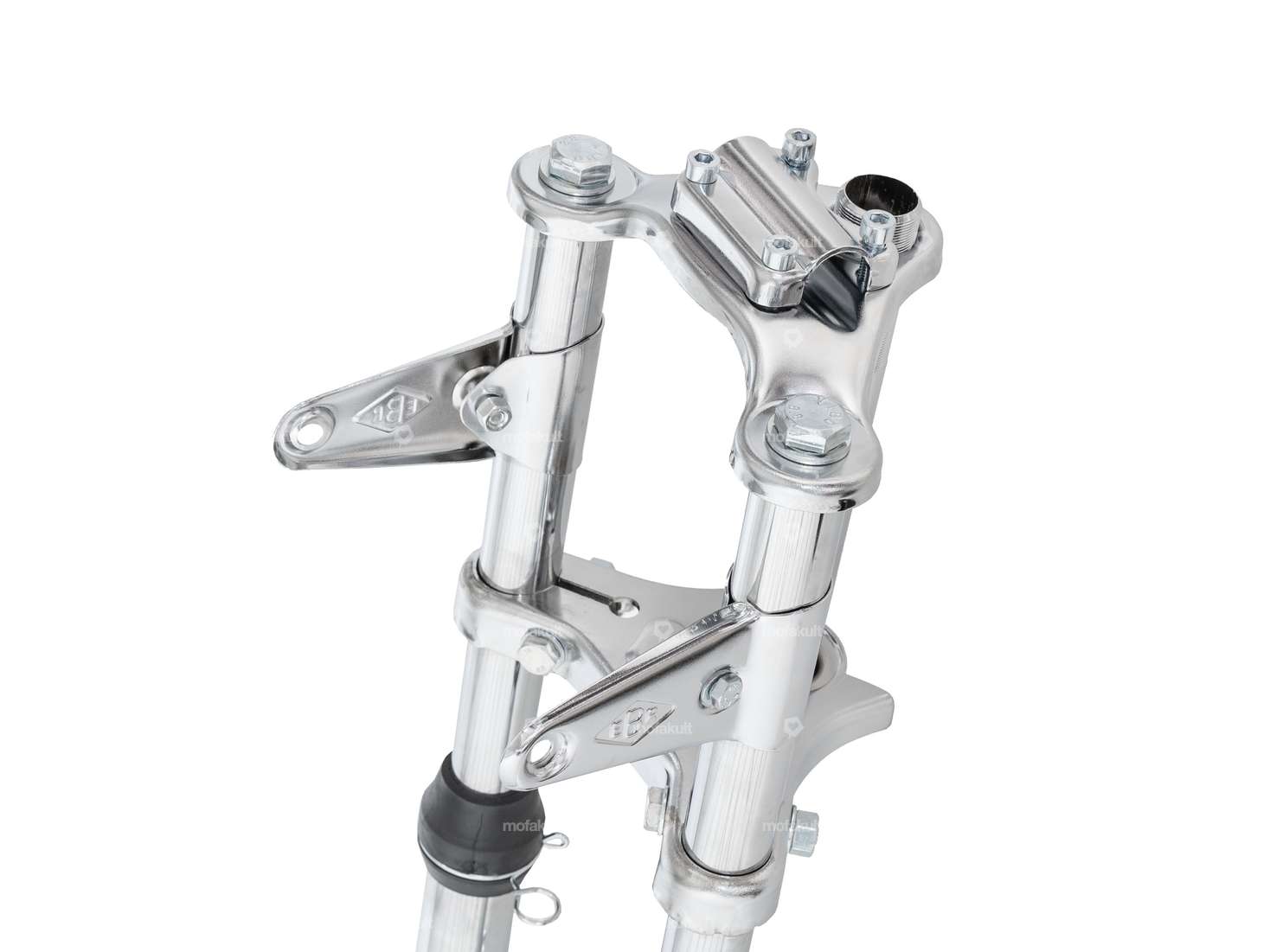 EBR fork reinforced chrome (with tabs for disc brake) | Puch Carousel Image 3