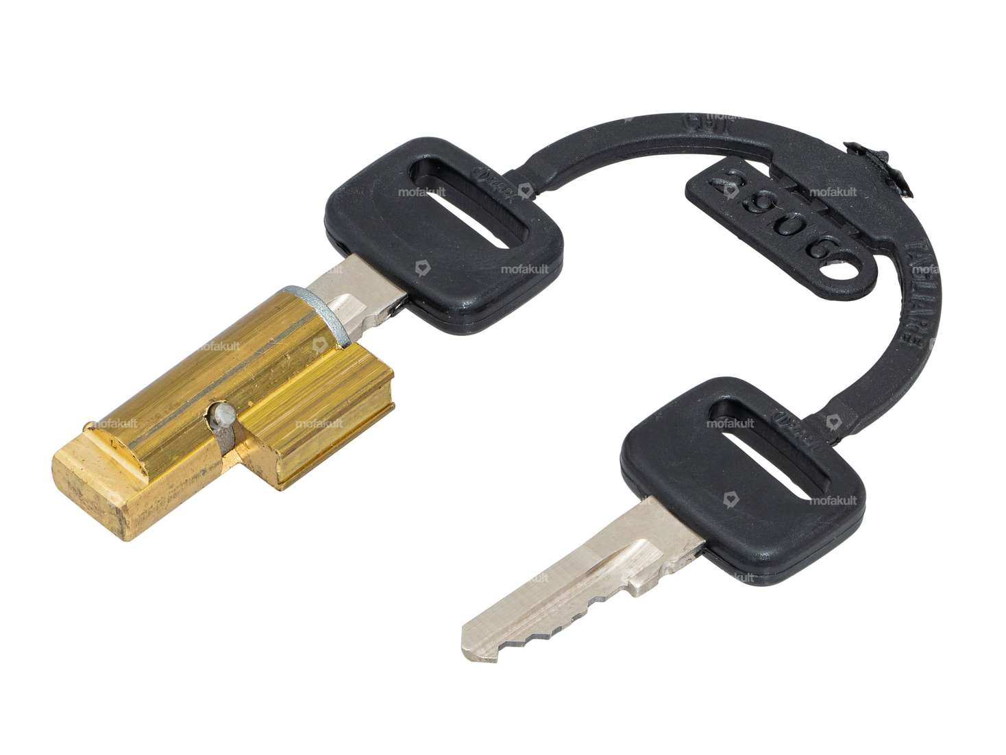 ZADI bloccasterzo 6 mm chiave plastica | Piaggio Ciao, SI, Bravo, Boxer Carousel Image 1