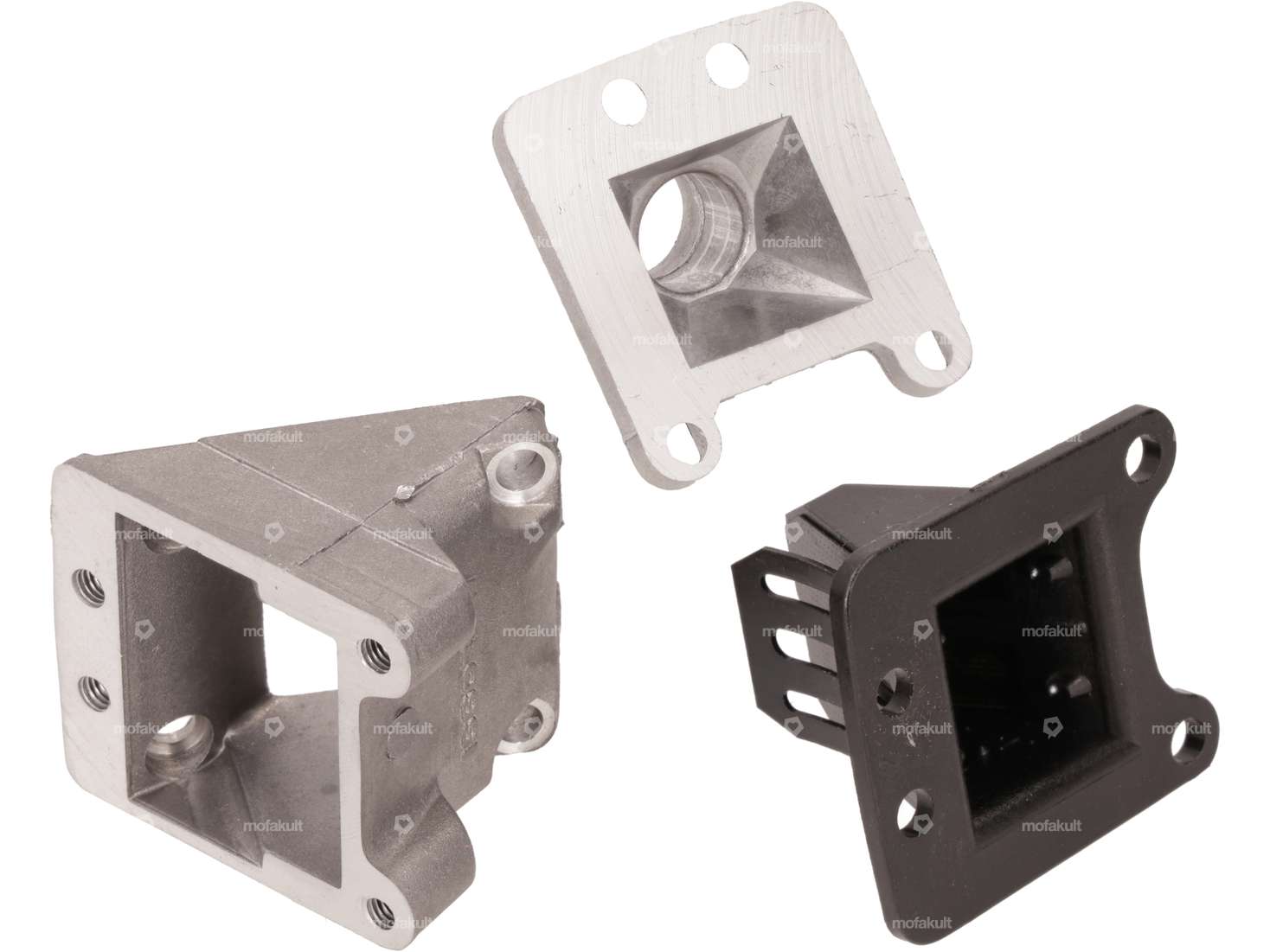 Système d'admission Malossi à 4 membranes basculantes (carburateur SHA) Carousel Image 2