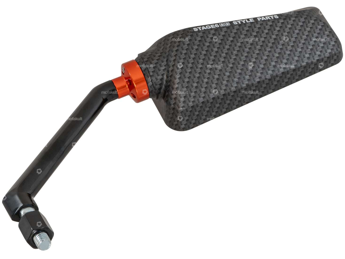 Rétroviseur Stage6 "F1" gauche en carbone Carousel Image 3