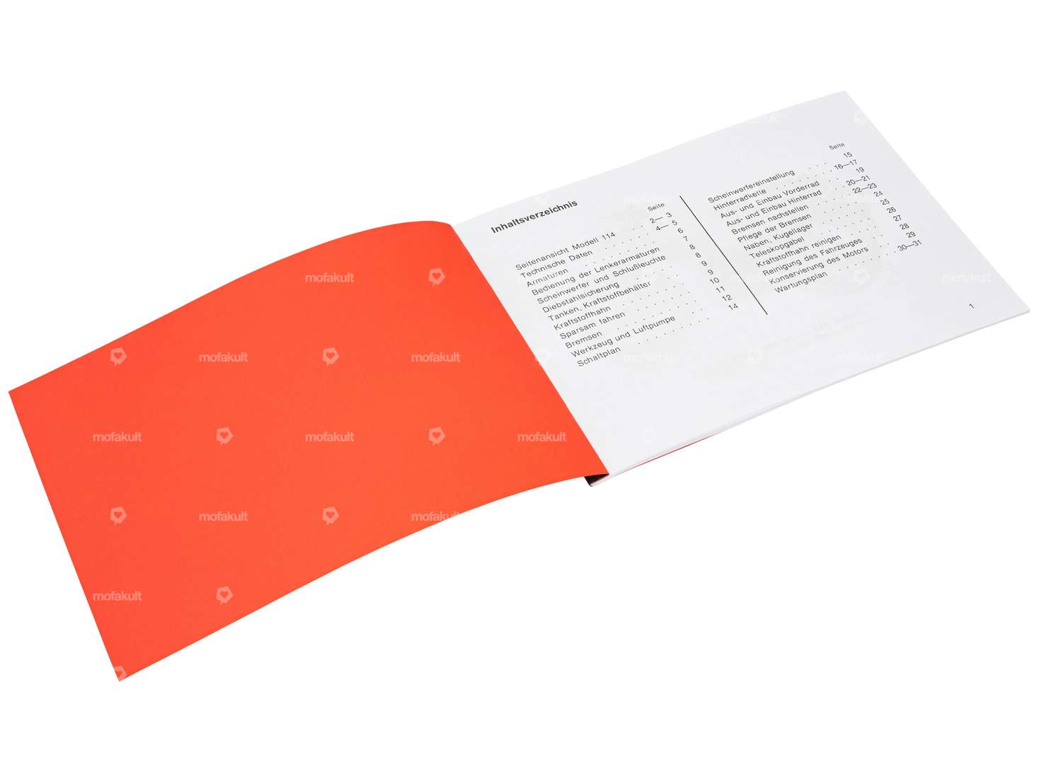 Mode d'emploi | Zweirad Union DKW - Victoria Type 114 Carousel Image 2