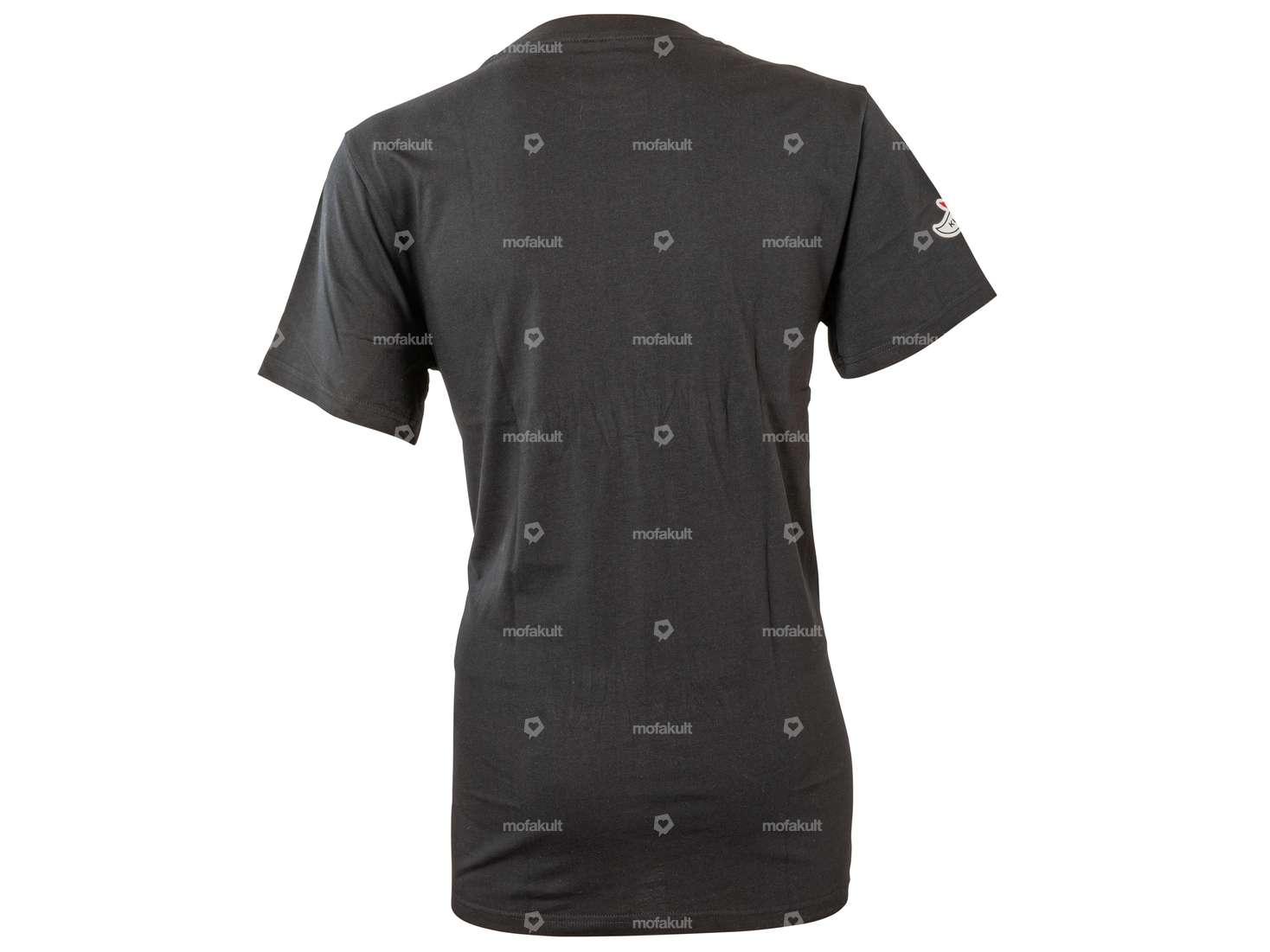 mk-Merch T-Shirt "cœur" (XS-XXL) Man Black Carousel Image 2