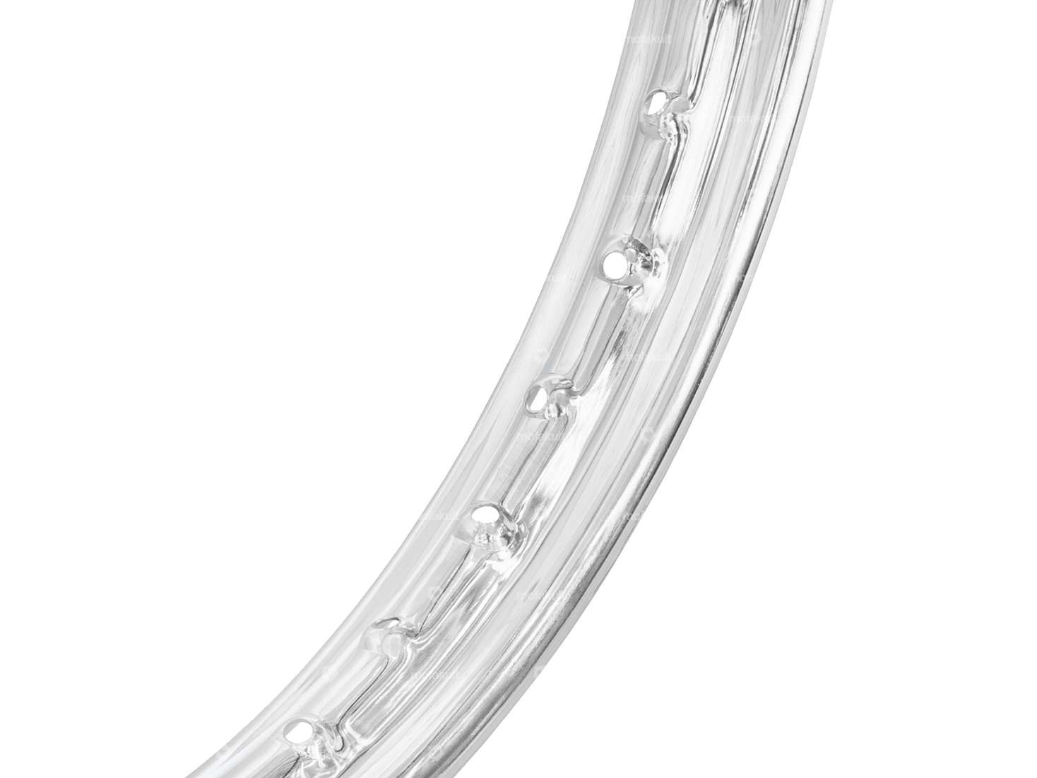 Anneau de jante 1.20 x 15" (46 mm) Chrome Carousel Image 2