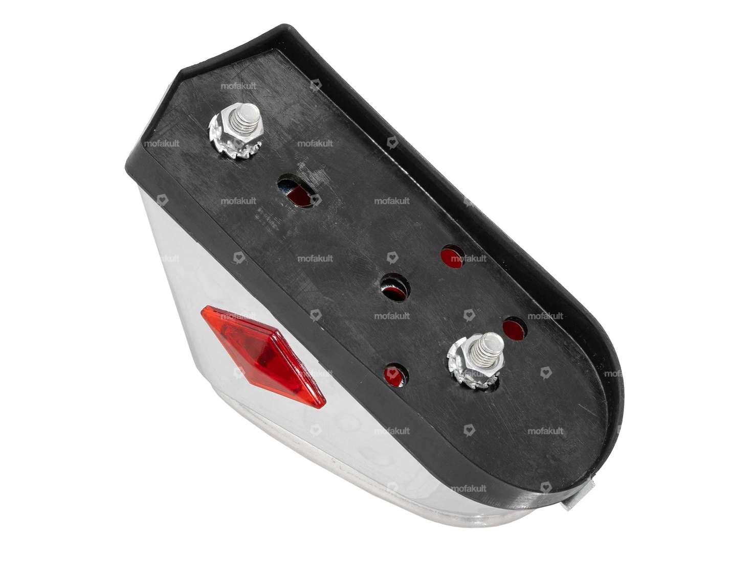 Tail light oval chrome Carousel Image 2