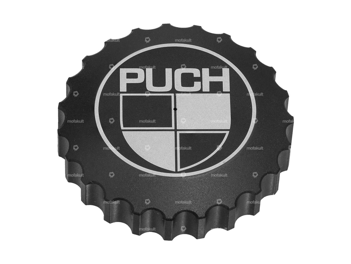66HEROES Tank cap "Puch" bayonet 40 mm black Carousel Image 1