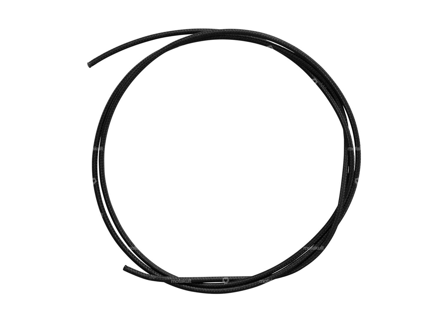 Power cable 1-core textile 1.5 mm² (per meter) black Carousel Image 1