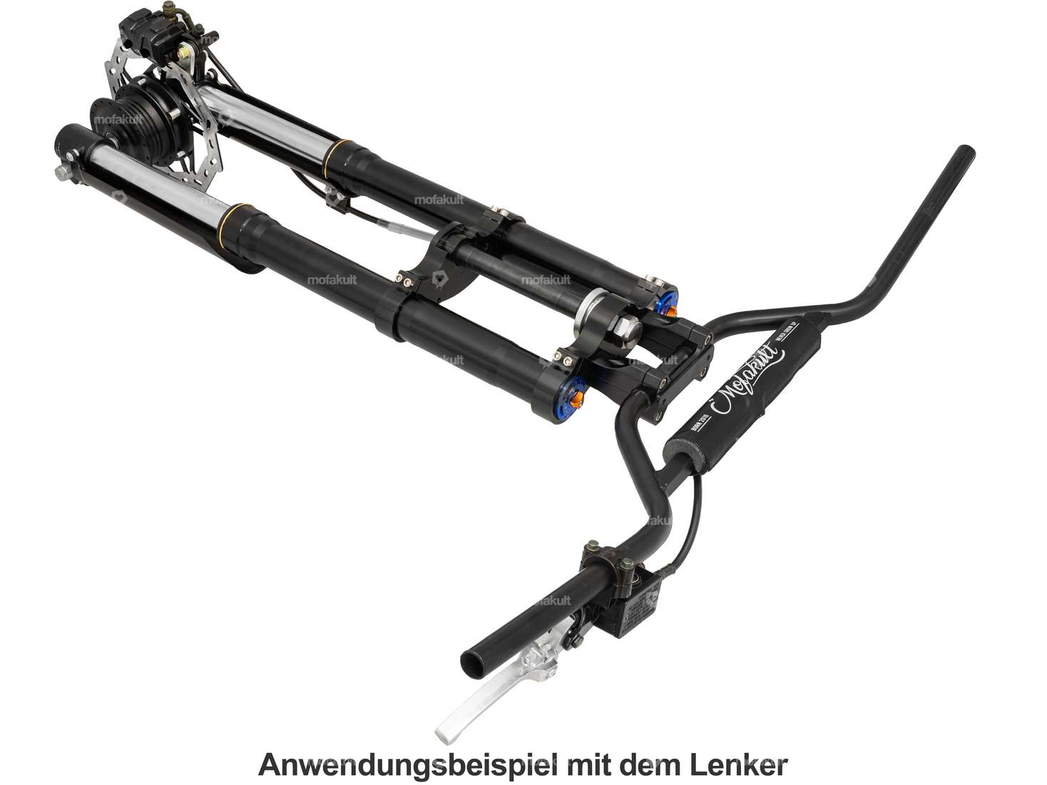 Forcella idraulica da cross per ciclomotori con freno a disco | Puch Carousel Image 3