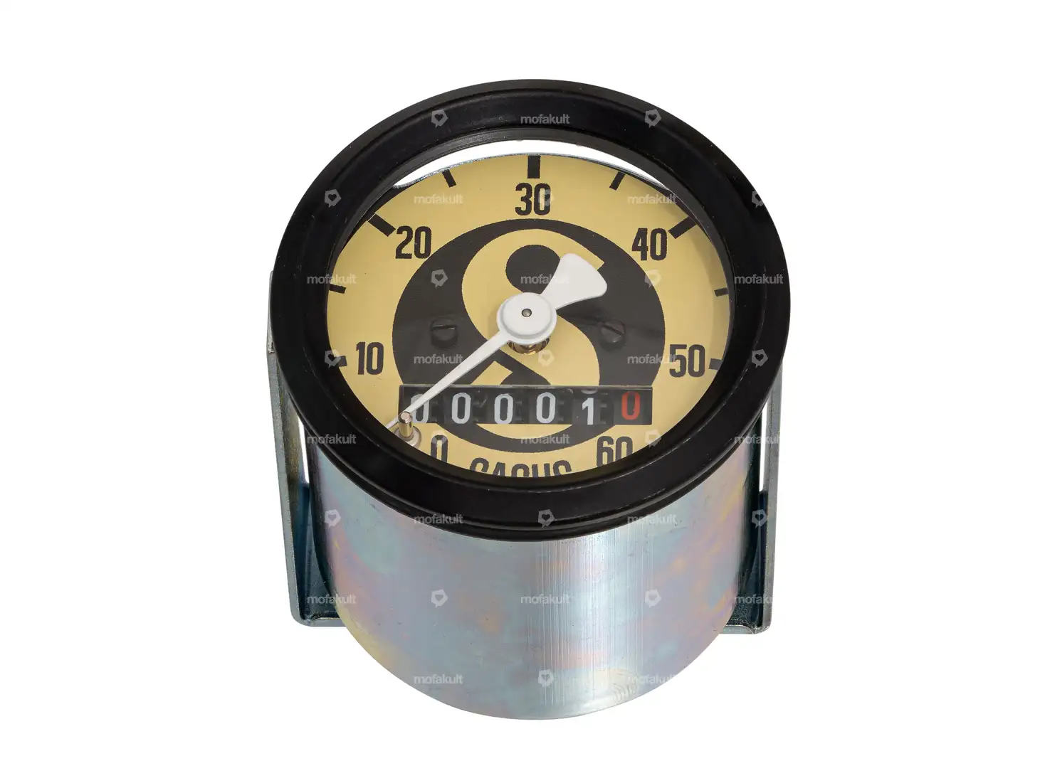 66HEROES speedometer 60 km/h Ø 48 mm | Sachs logo | mofakult