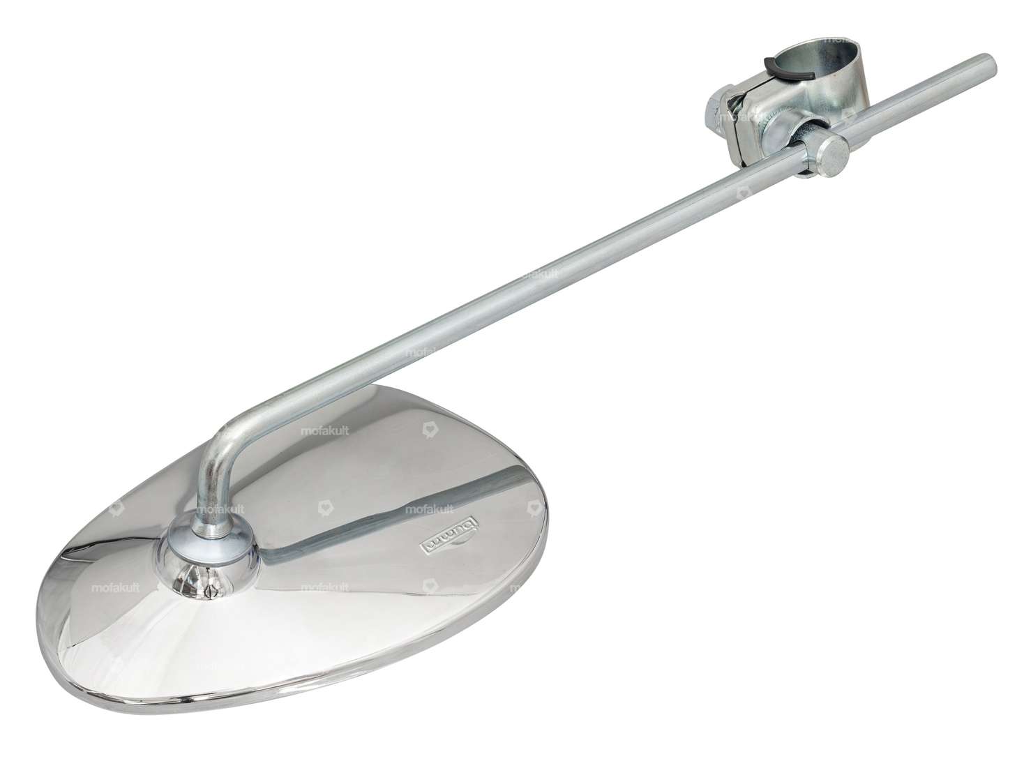 Bumm mirror oval small right chrome Carousel Image 2