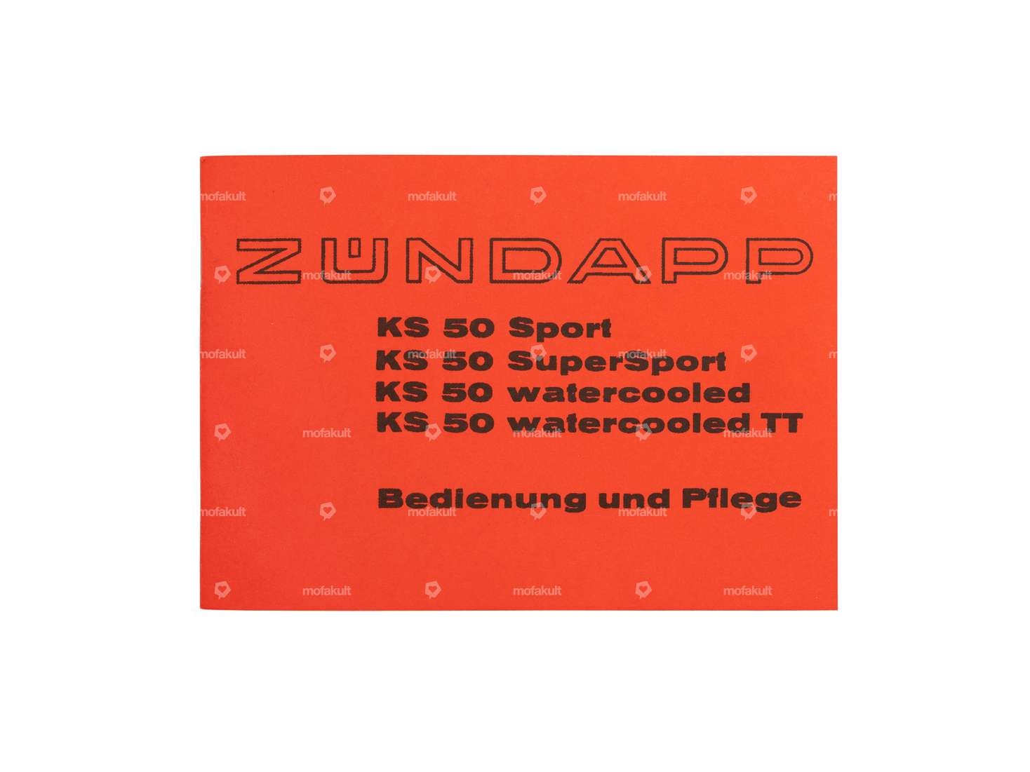 Istruzioni per l'uso | Zündapp KS 50 Carousel Image 1