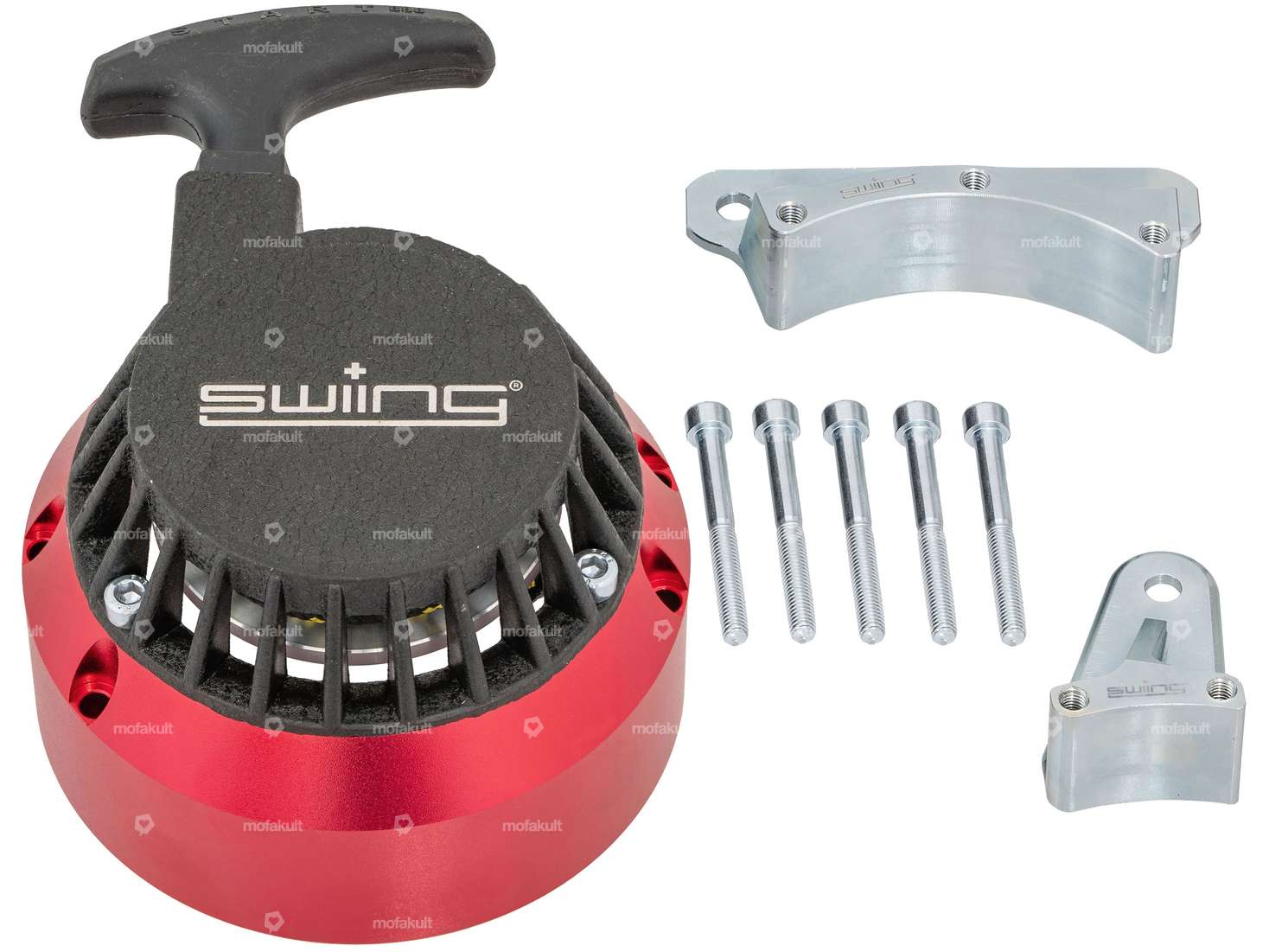 swiing® ingenious Seilzugstarter rot | Piaggio Ciao Carousel Image 2