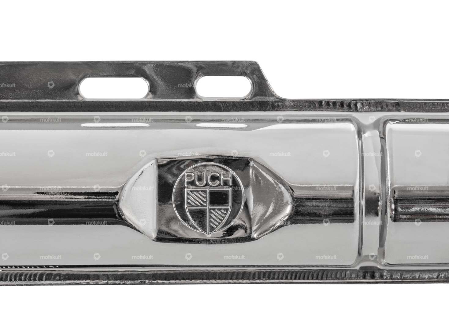 Scarico 28 mm con logo e numero | Puch Maxi S, N Carousel Image 3