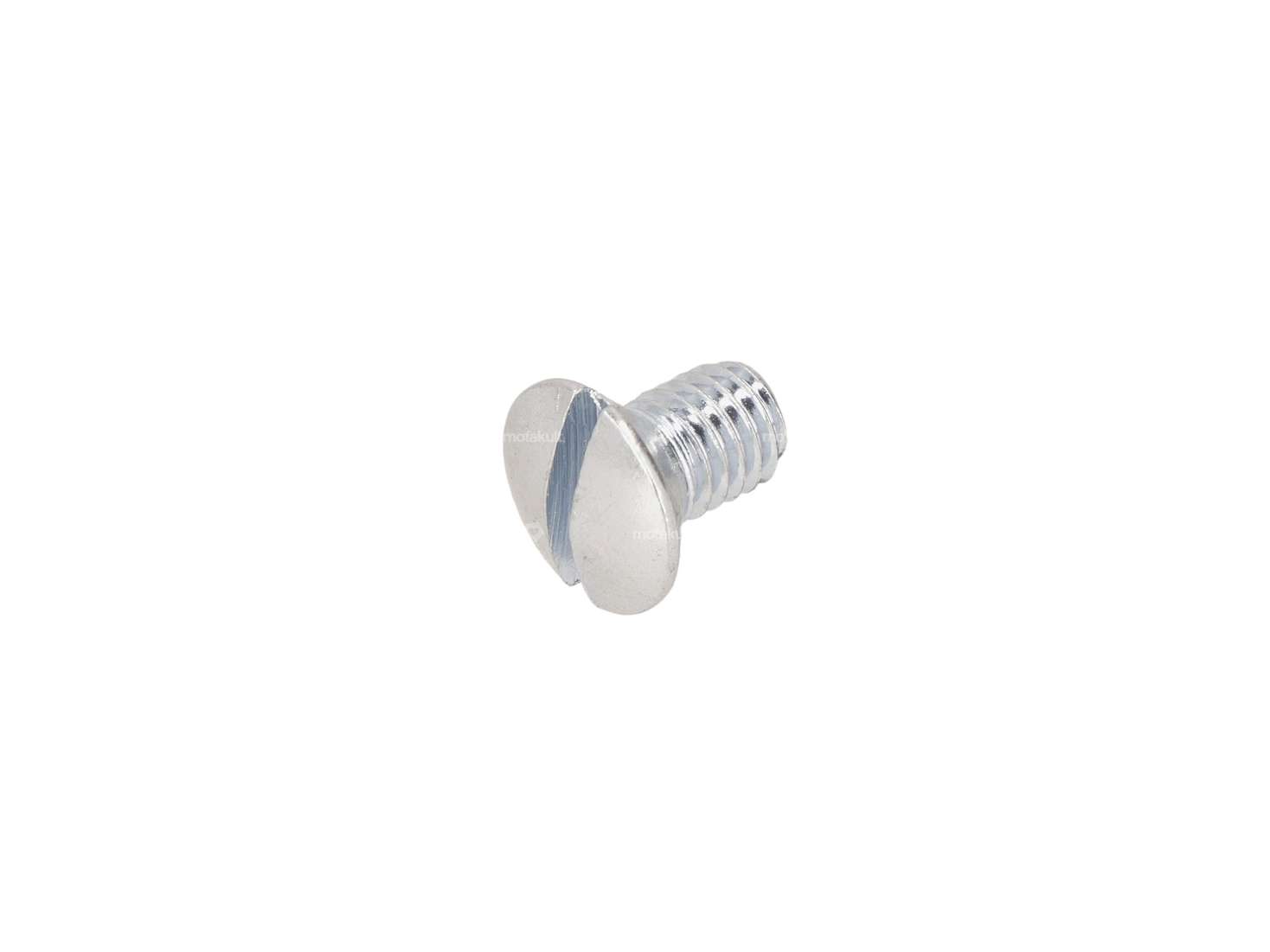 Schraube M5x8 Linsensenkkopf Schlitz verzinkt Carousel Image 1