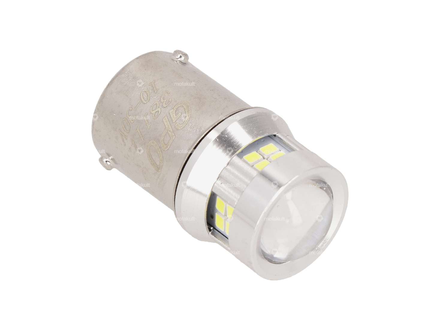 GPO LED Birne 10 - 30V (BAU15s) weiss 1-phasig Carousel Image 2