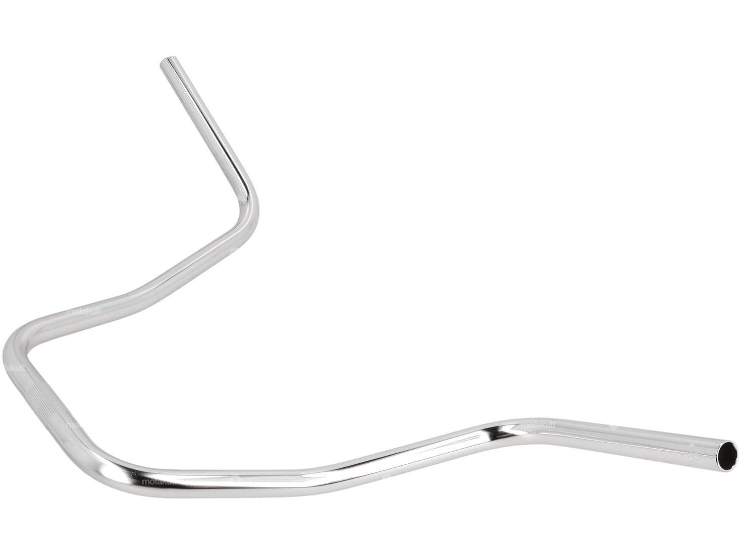 Lenker Gabelplatte 35 cm curved Chrom Carousel Image 2