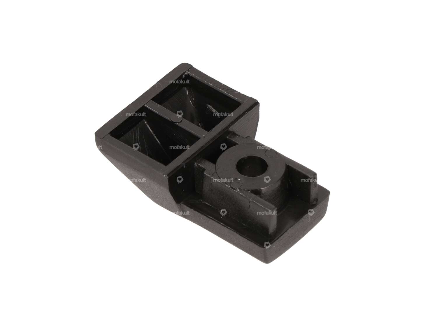 CIF terminale pedana nero, con foro | Vespa P80X, P125X, P150X, P150S, P200E Carousel Image 2
