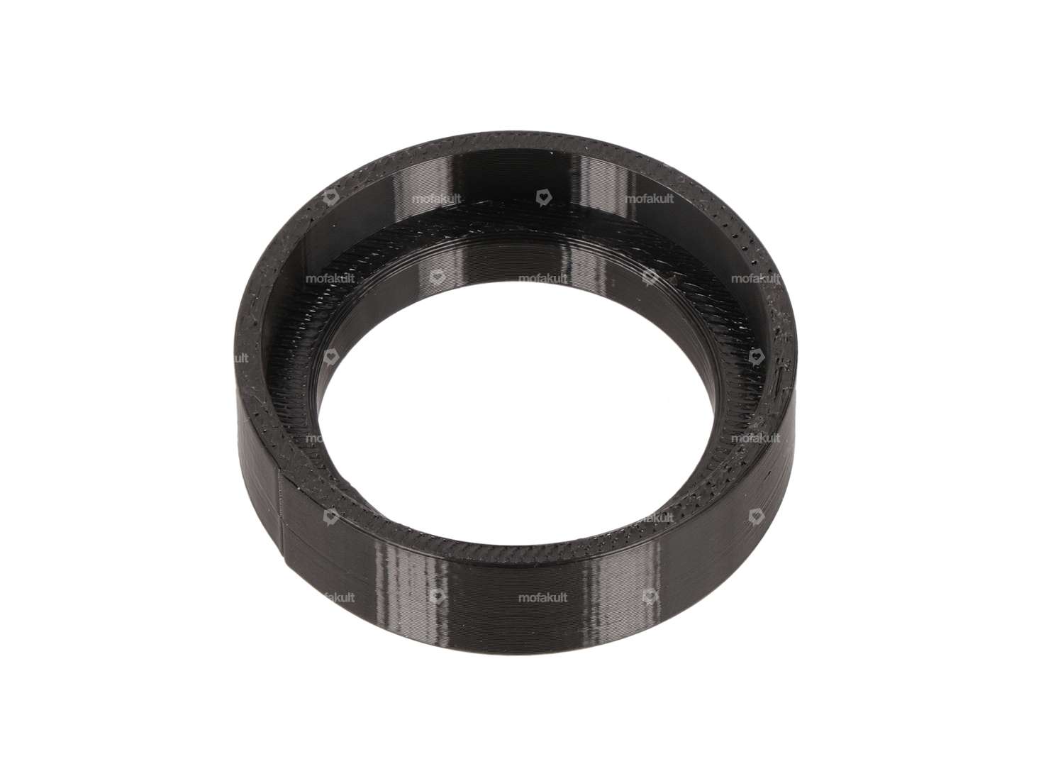 Tube de protection en caoutchouc de fourche noir | Piaggio SI Montecarlo Carousel Image 1