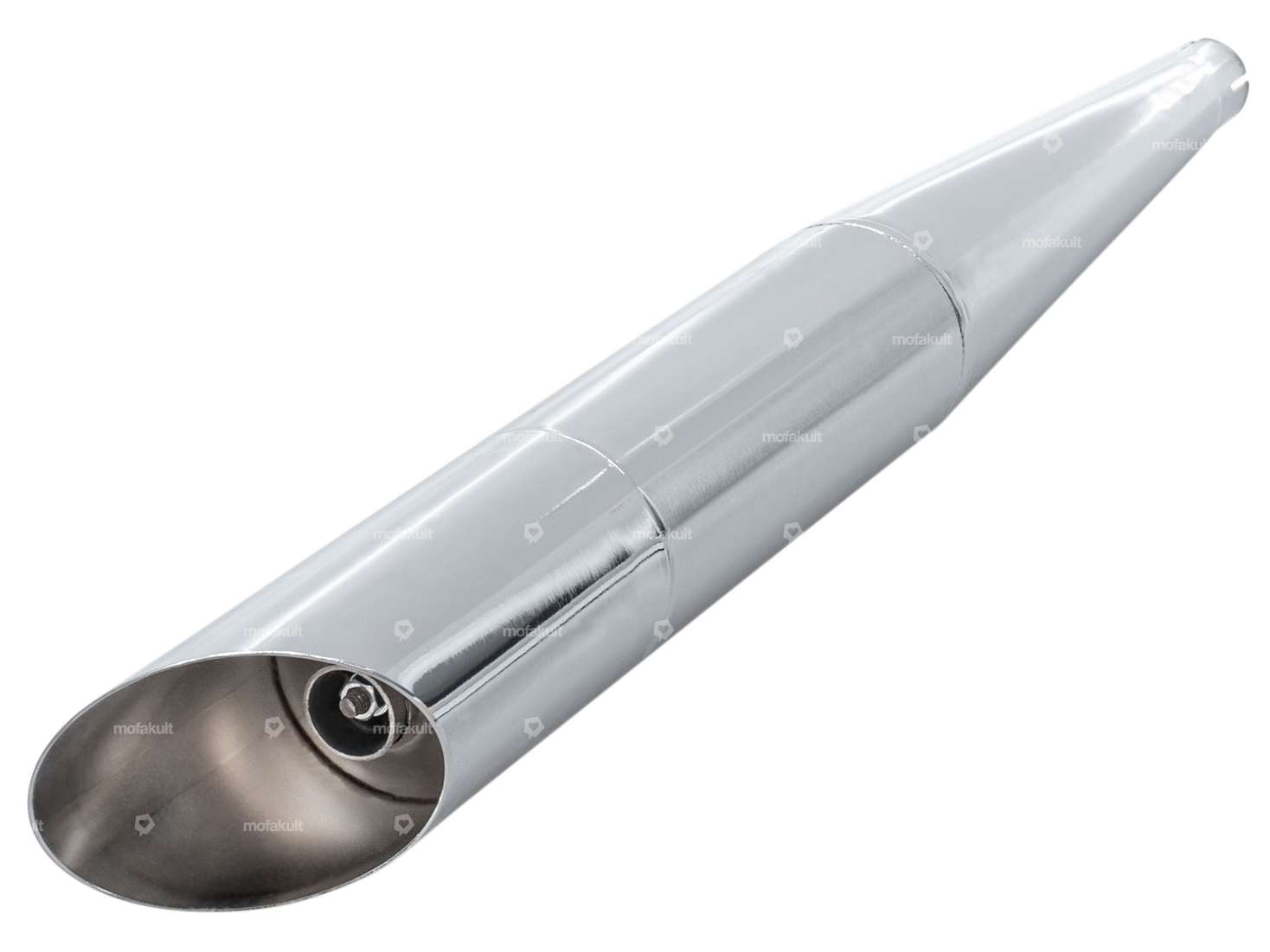 swiing® ingenious Endtopf Drag Pipe 45° Chrom Ø 32 / 70 mm Carousel Image 3