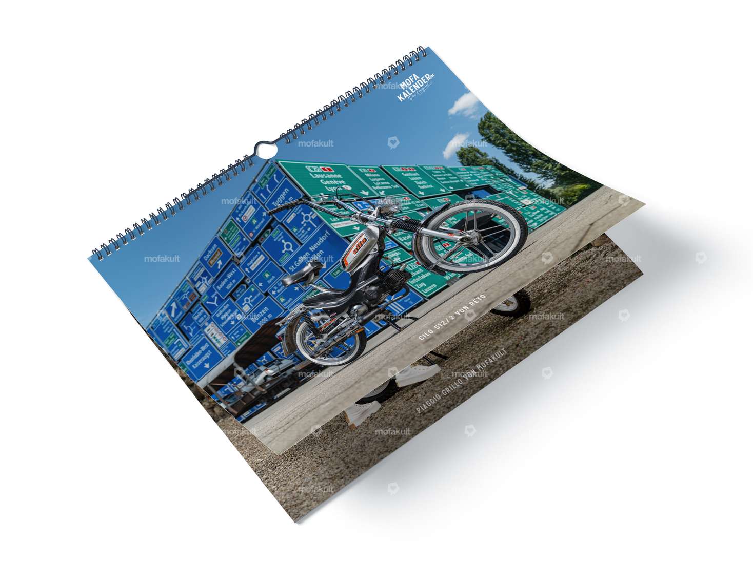 Calendario dei ciclomotori «Original» 2027 Carousel Image 3