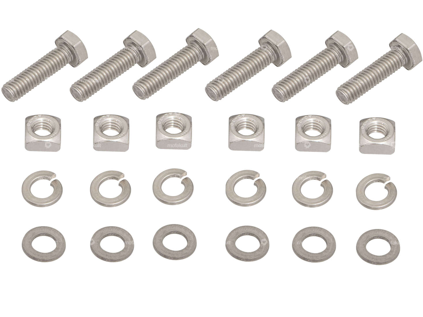 swiing® revival Set de vis pour fixation de la couronne dentée Inox | Puch Maxi Carousel Image 1