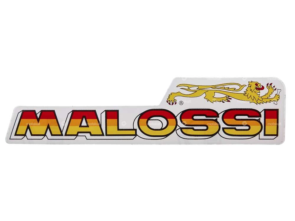 Autocollant "Malossi" 130 x 35 mm Carousel Image 1