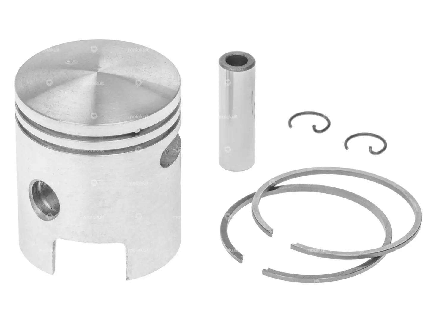 Piston Complet 38.4 Mm Avec Broche Pour Piaggio Ciao, Si, Bravo, Boxer - Neuf