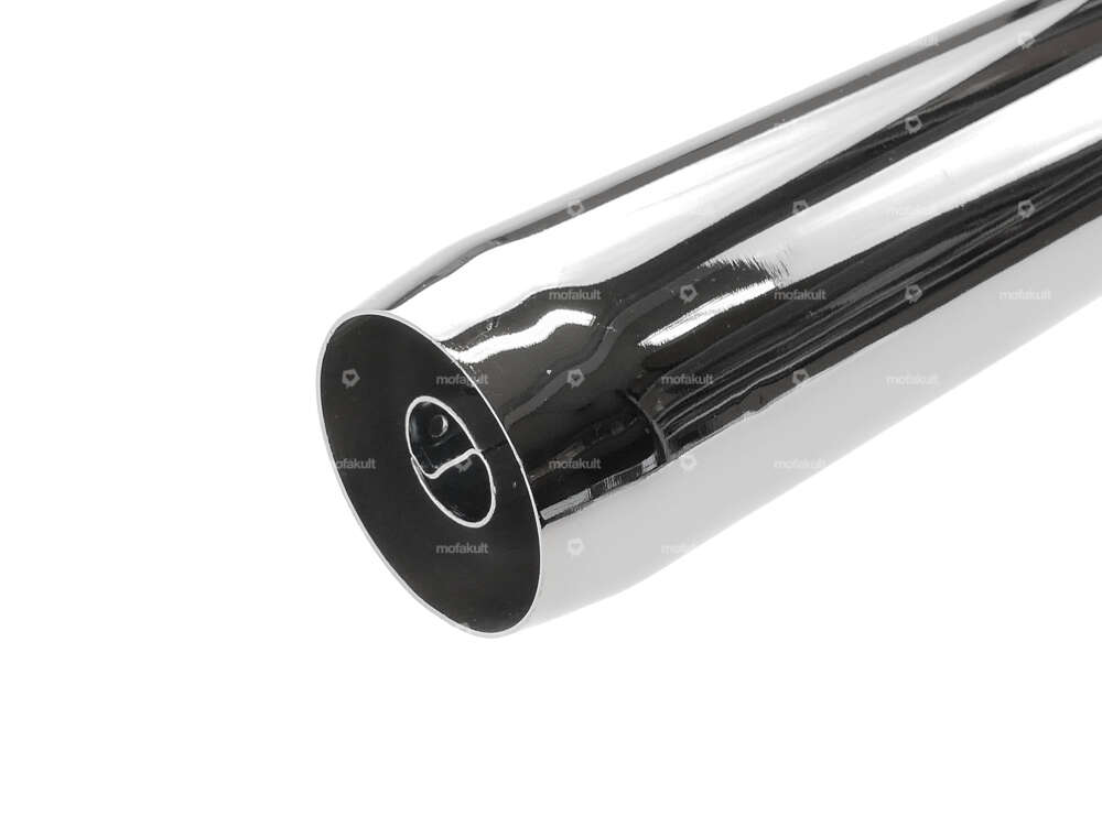 Auspuffrohr Set Chrom Für Jawa 250 - 2 Stück, Links & Rechts