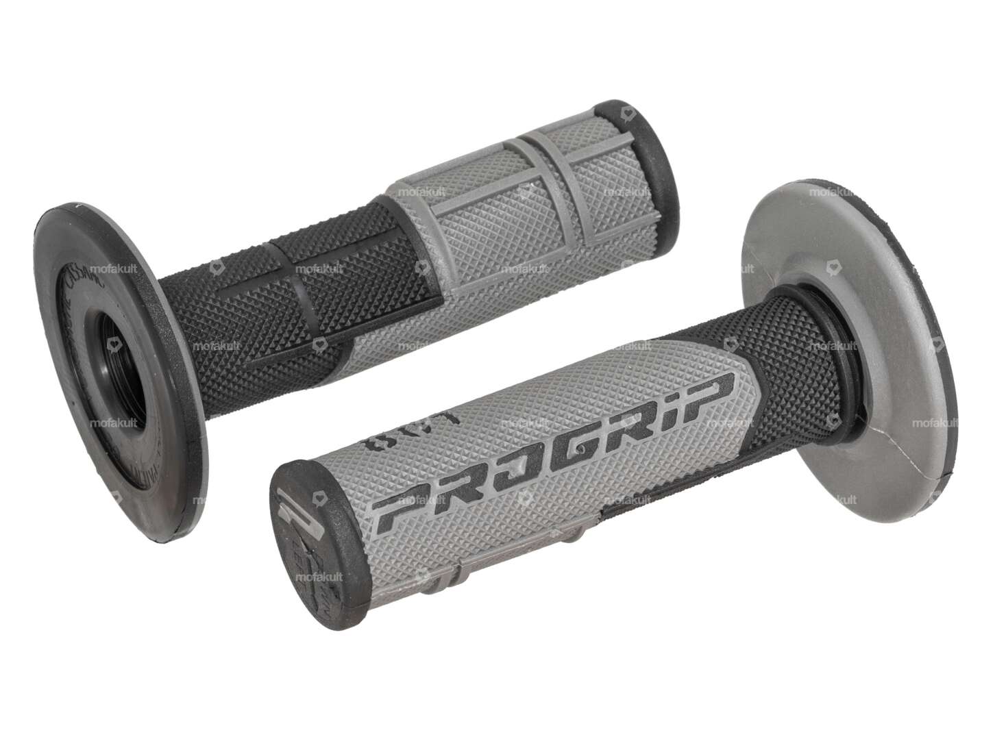 Poignées ProGrip 801 gris / noir (Off Road) Carousel Image 1