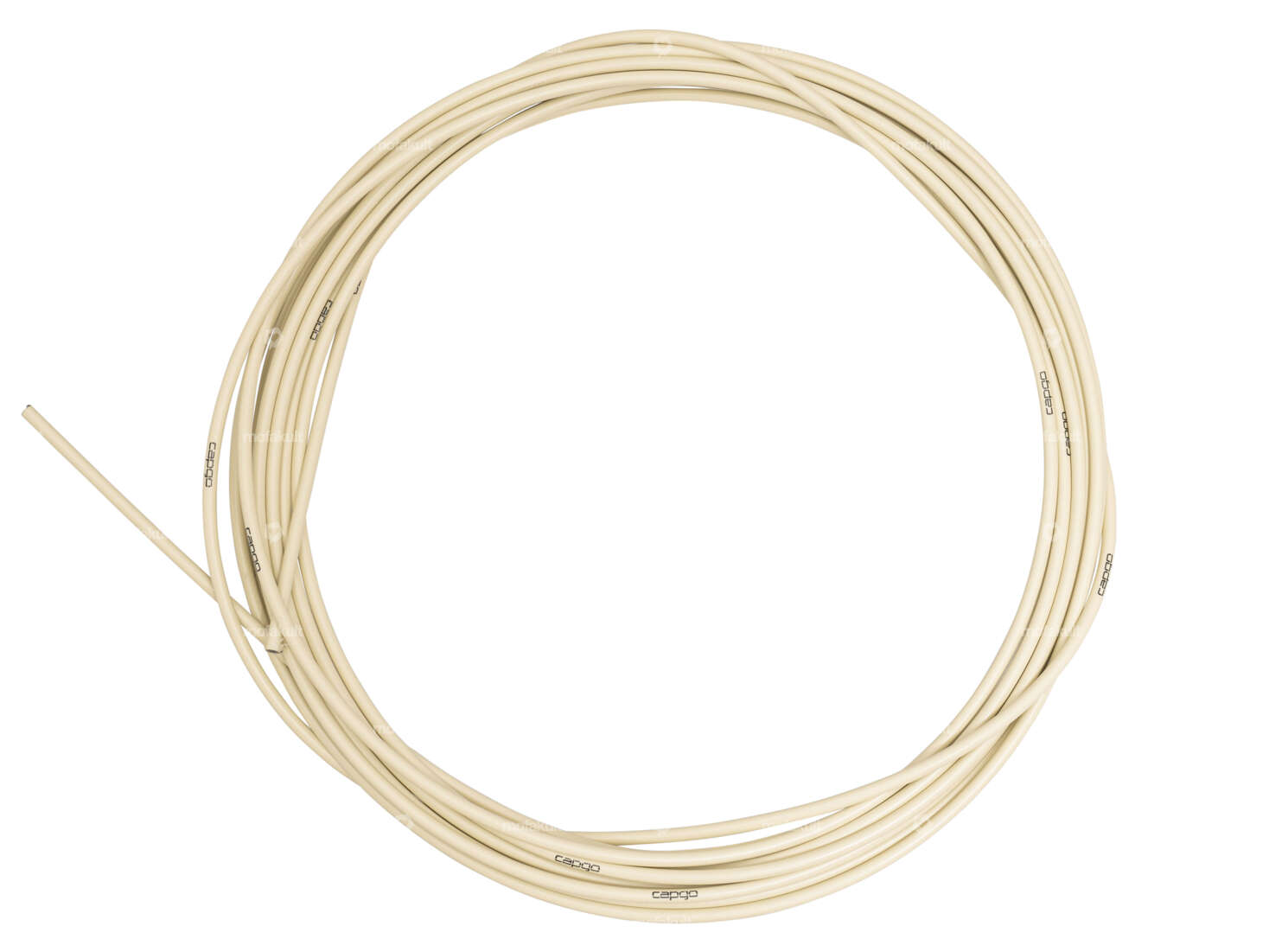 Cable sheath Ø 5 mm cream (10 meter roll) PTFE-greased Carousel Image 1
