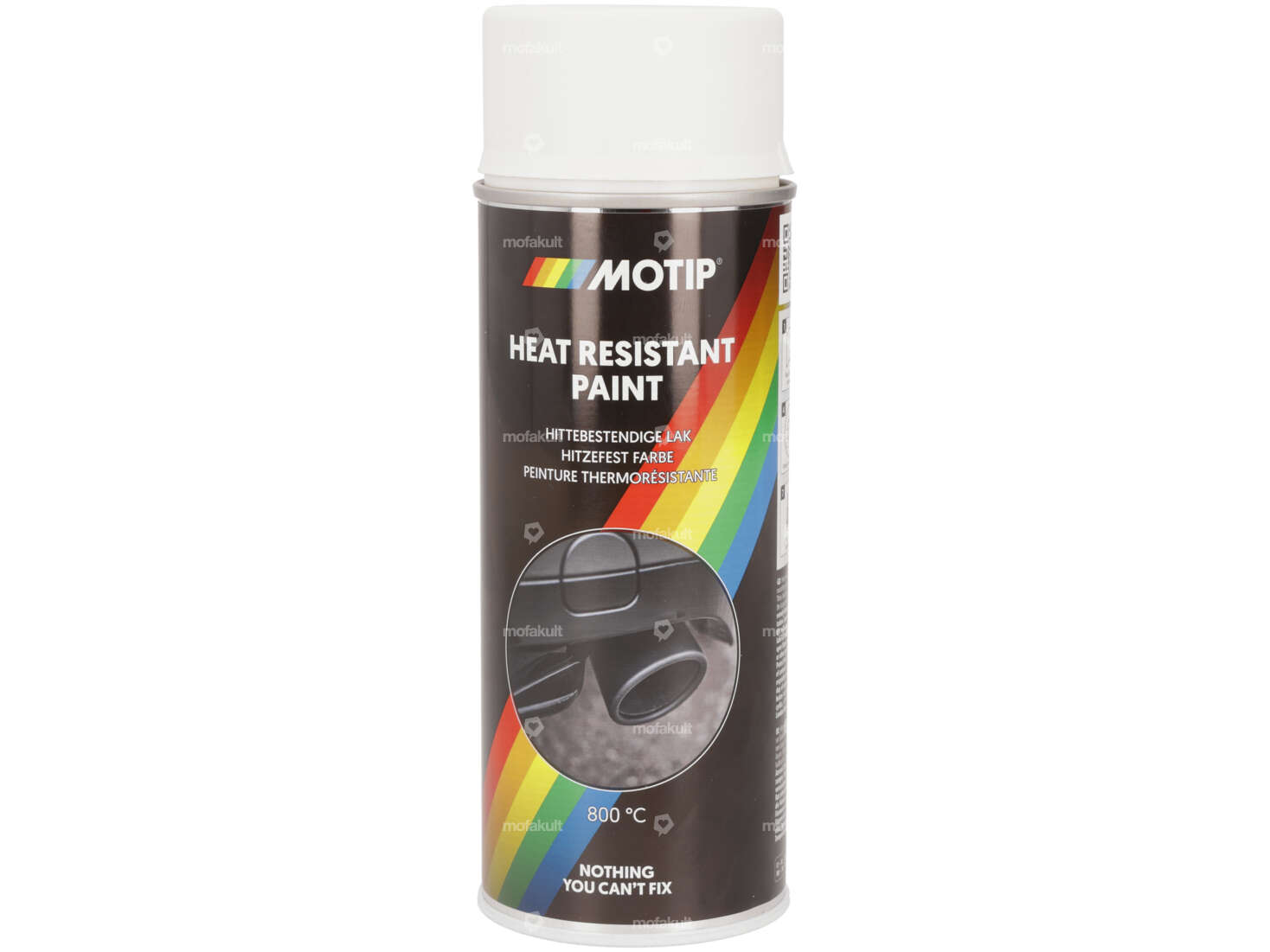 MOTIP vernice termoresistente bianca 400 ml Carousel Image 1