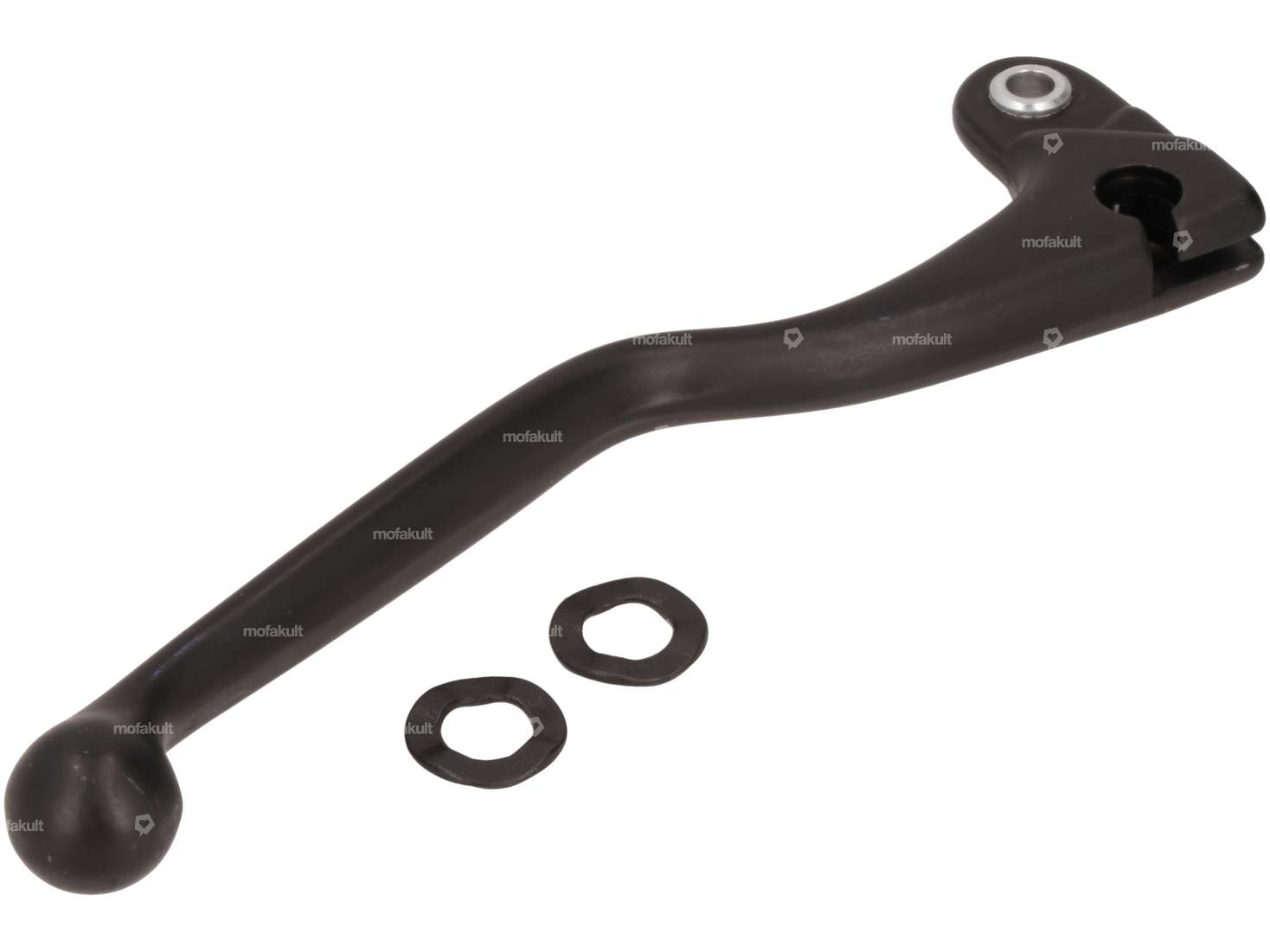 Domino levier de frein gauche long alu noir NOS Carousel Image 3