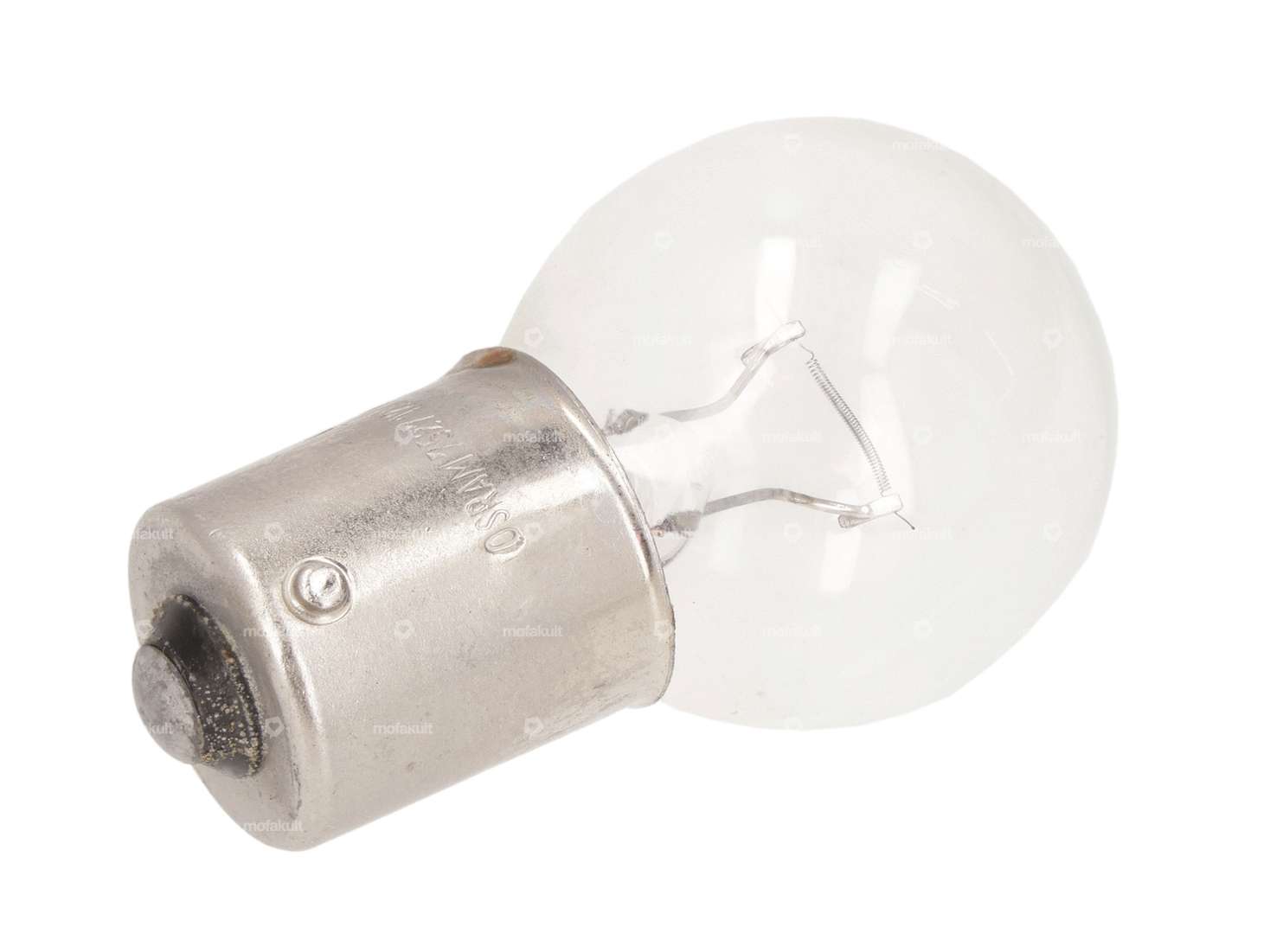 Lampadina OSRAM 12V - 18W (BA15s) 1 filamento Carousel Image 1