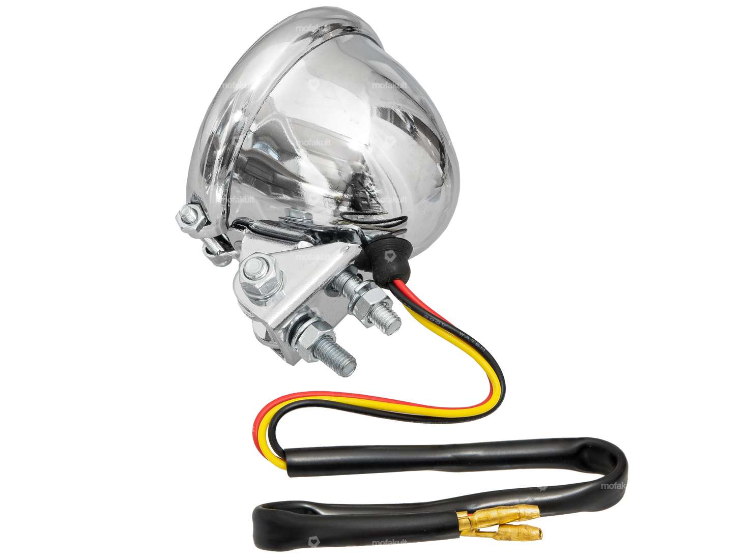 66HEROES Feu arrière "Minnesota" Chrome Lentille rouge Carousel Image 2